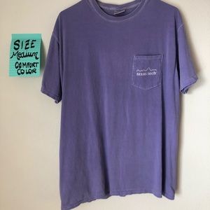 Texas Tech Comfort Colors tee. Size Medium